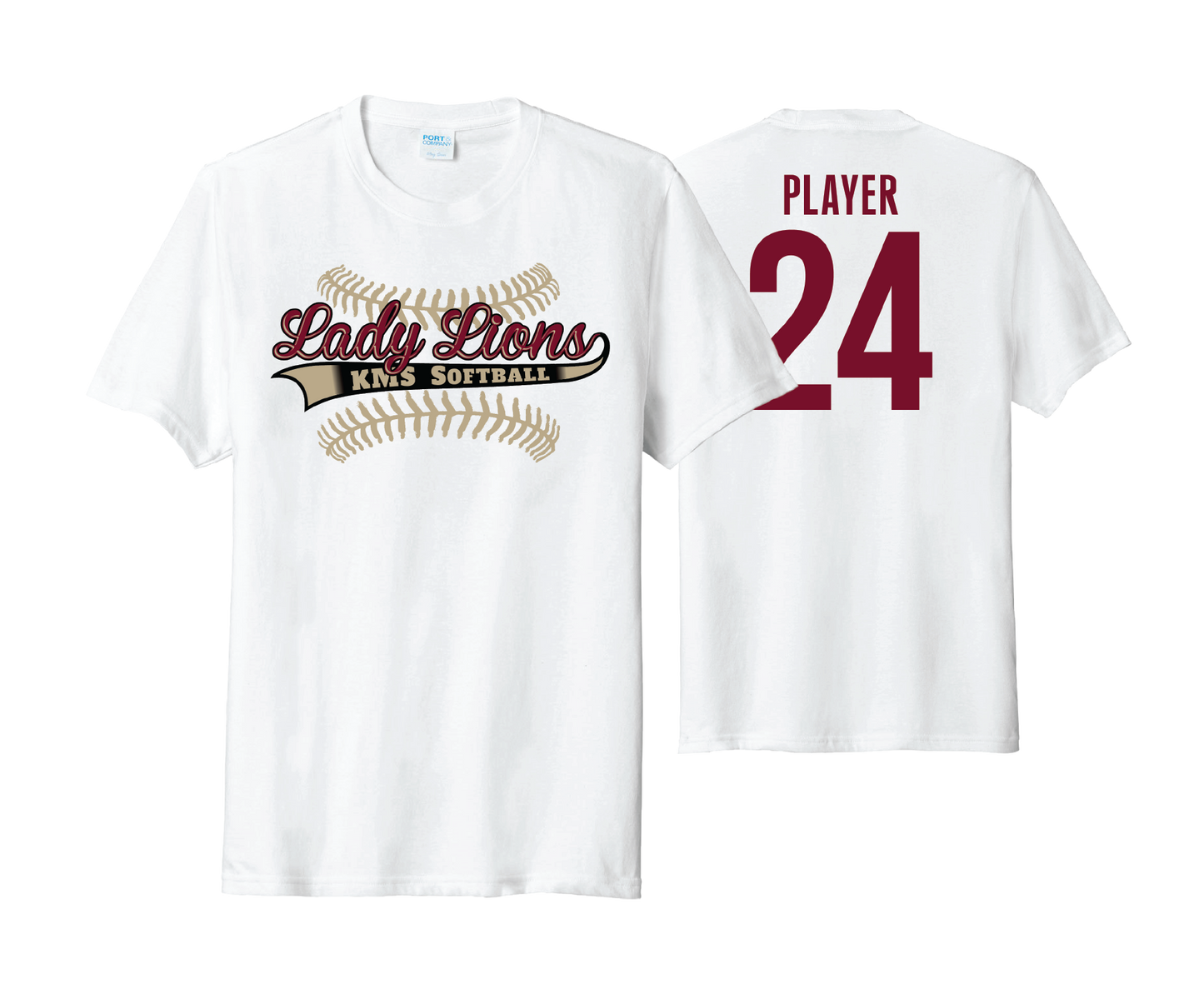 Lady Lions - SS Cotton Tee's