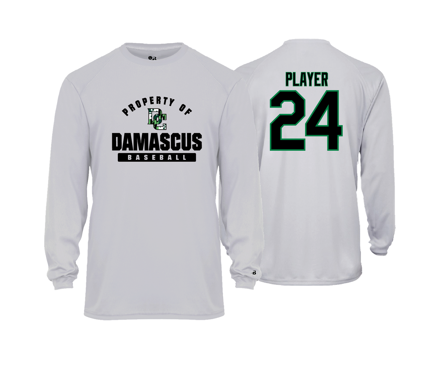 Damascus Cougars - DTF | Unisex Long Sleeve Performance Tee