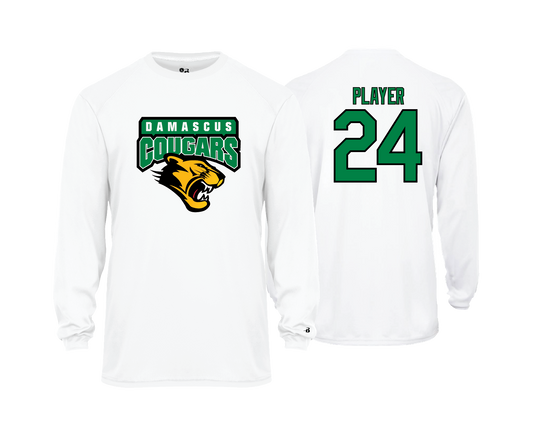 Damascus Cougars - DTF | Unisex Long Sleeve Performance Tee
