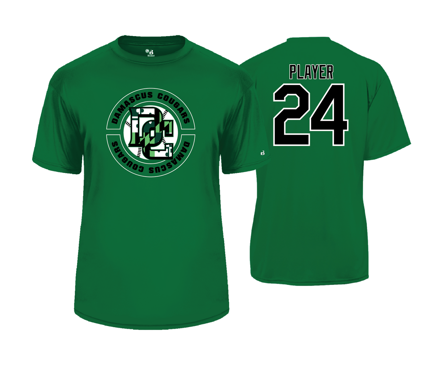 Damascus Cougars - DTF | Unisex Short Sleeve Performance Tee