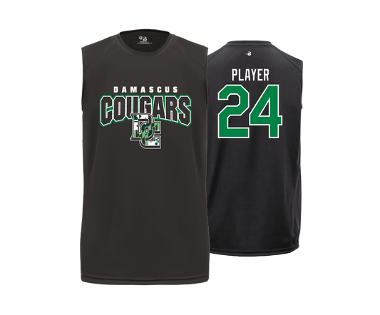 Damascus Cougars - DTF | Men's Sleeveless Performance Tee