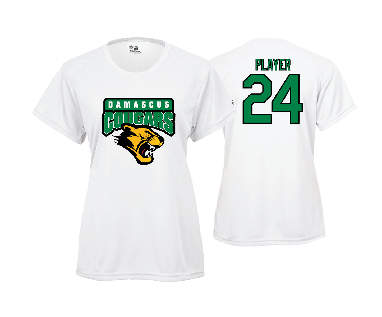 Damascus Cougars - DTF | Women's Short Sleeve Performance Tee