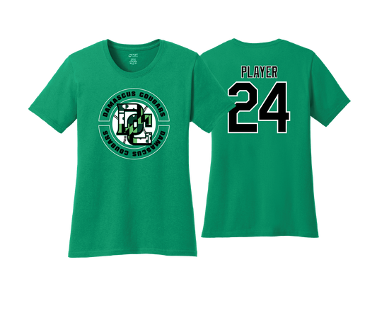 Damascus Cougars - DTF | Womens Short Sleeve Cotton Tee