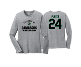 Damascus Cougars - DTF | Women's Long Sleeve Cotton Tee