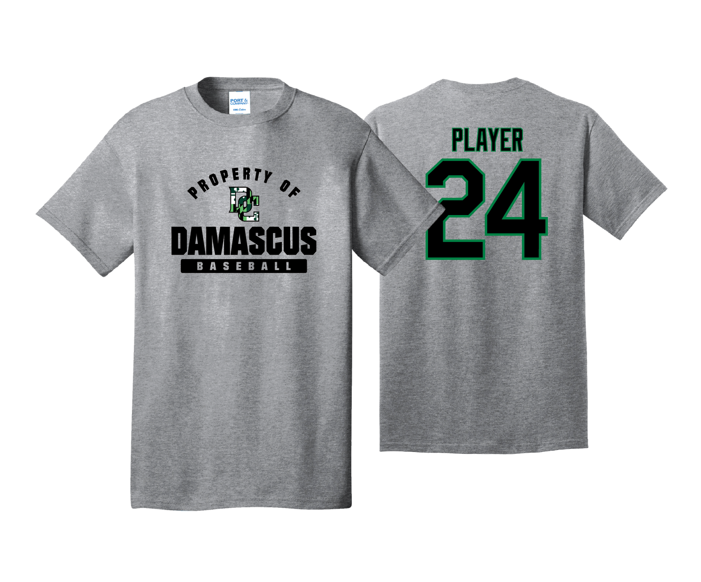 Damascus Cougars - DTF | Unisex Short Sleeve Cotton Tee