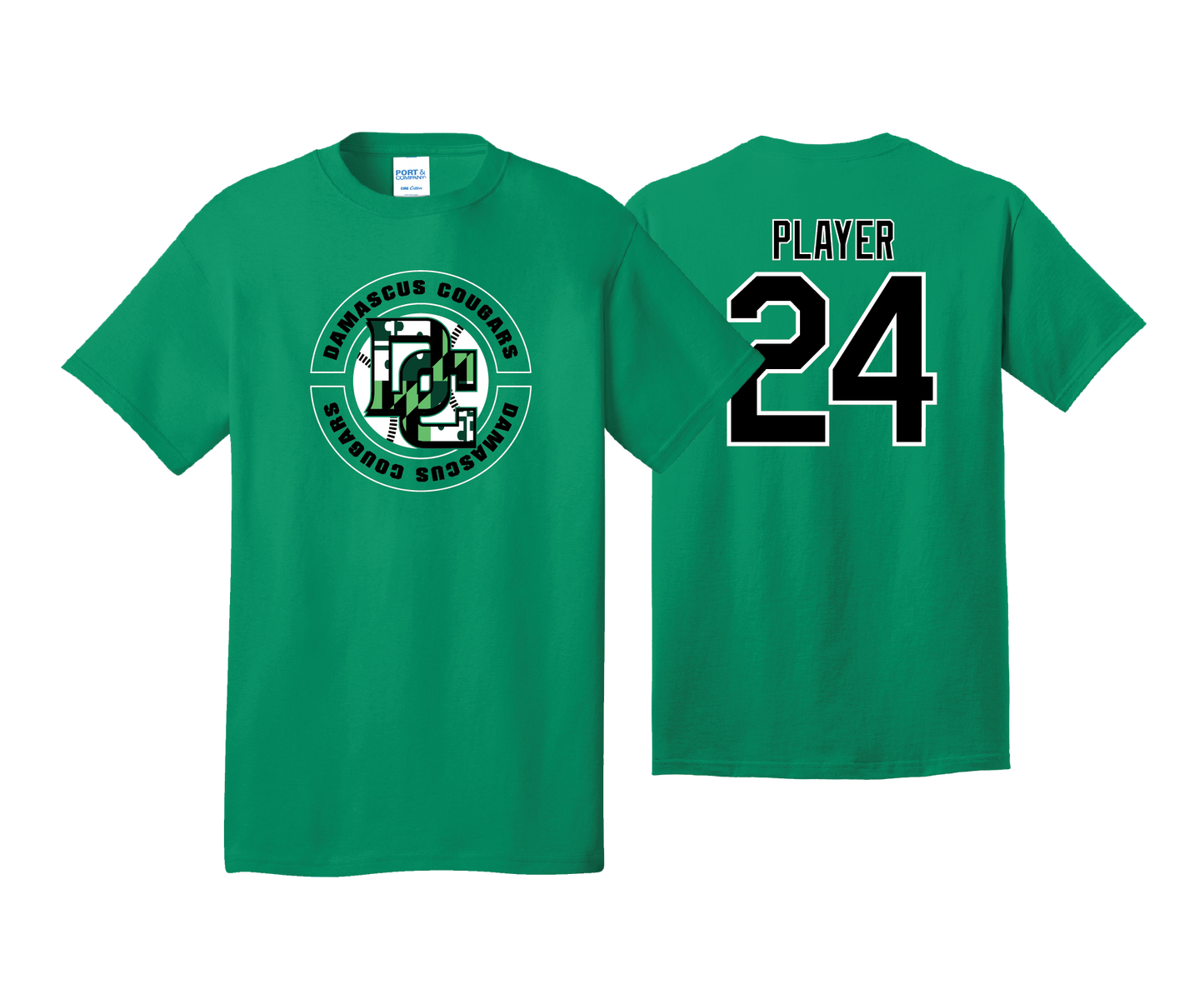 Damascus Cougars - DTF | Unisex Short Sleeve Cotton Tee