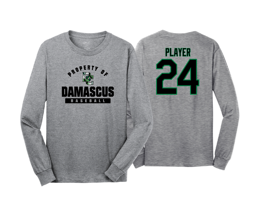 Damascus Cougars - DTF | Unisex Long Sleeve Cotton Tee