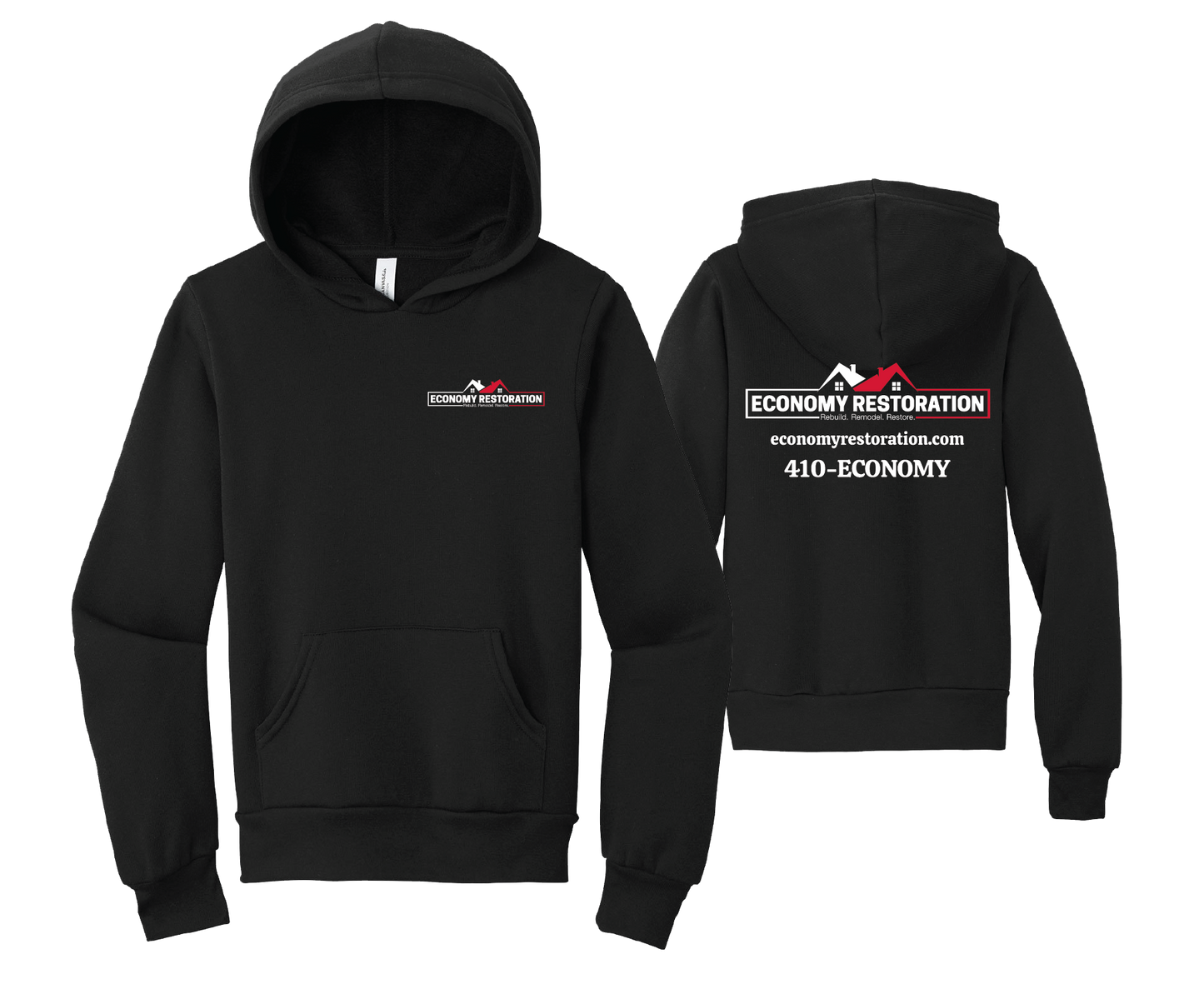 Economy Restoration- Youth Hoodies