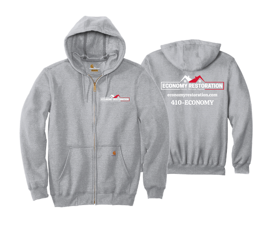 Economy Restoration- Carhartt Zip Up Sweatshirt