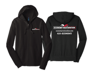 Economy Restoration - District ® Jersey Full-Zip Hoodie