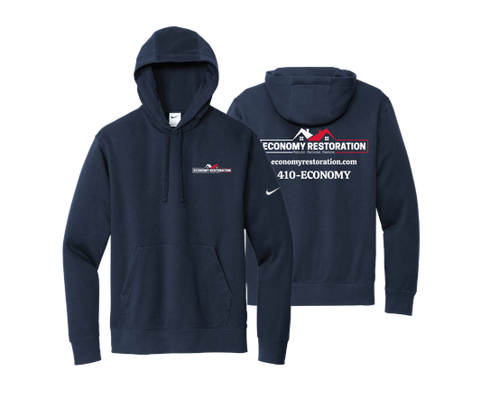Economy Restoration- Nike Club Fleece Sleeve Swoosh Pullover Hoodie