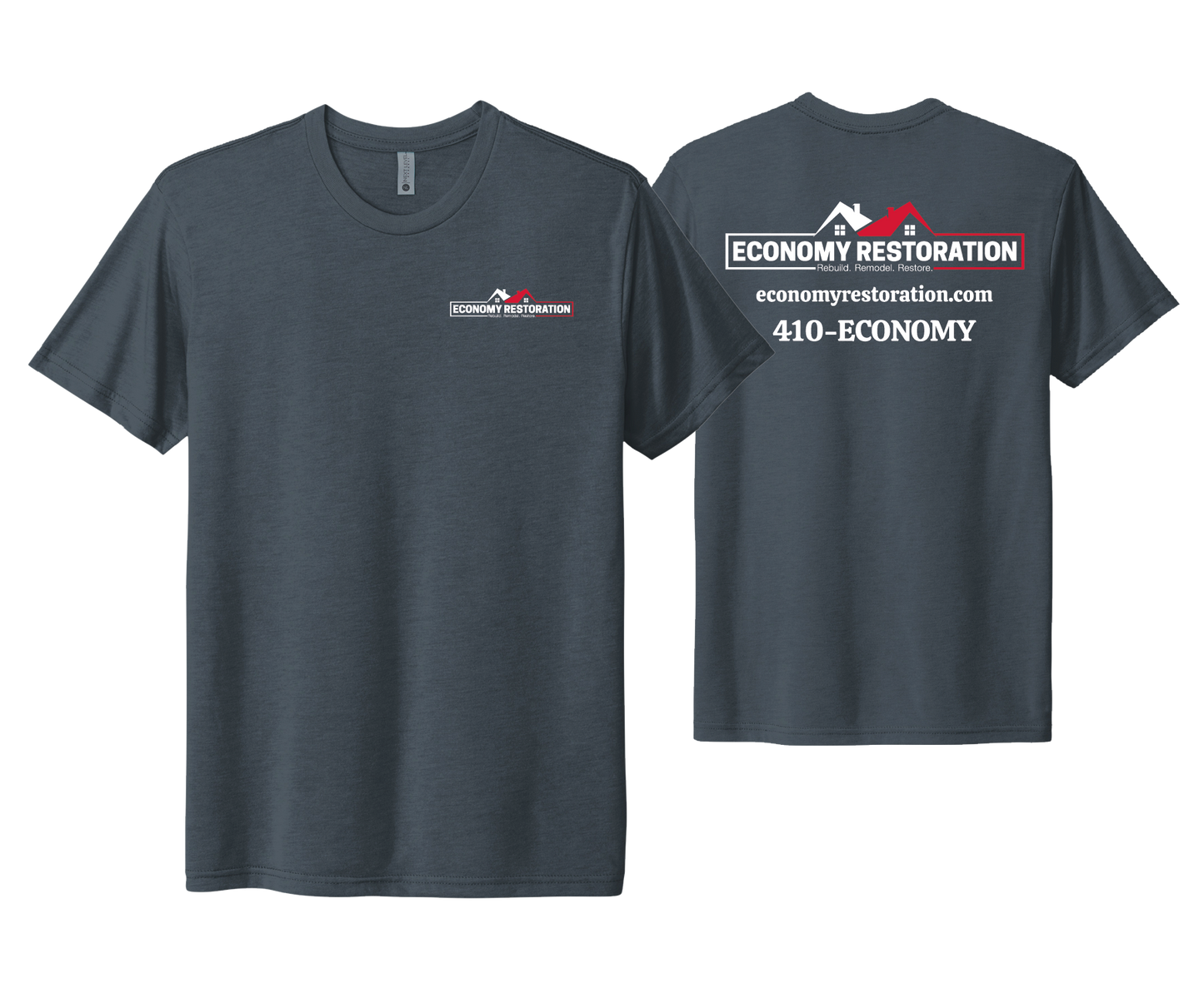 Economy Restoration- Tri-Blend Short Sleeve Shirt