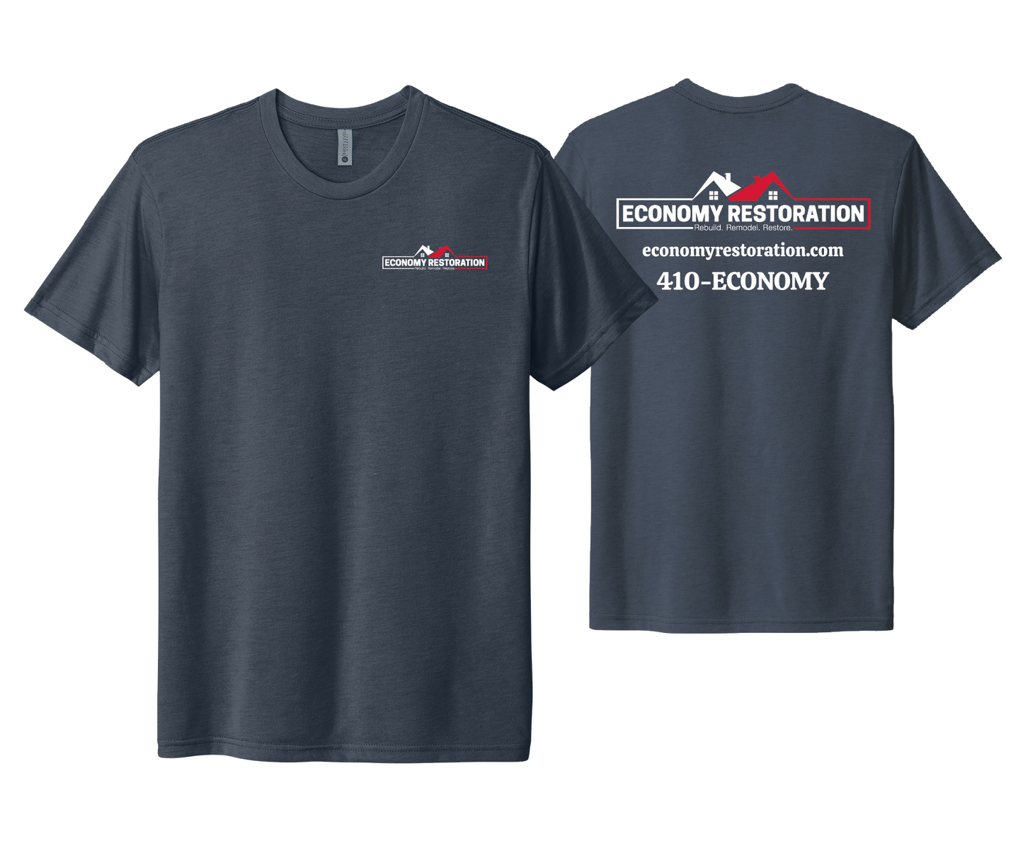 Economy Restoration- Tri-Blend Short Sleeve Shirt