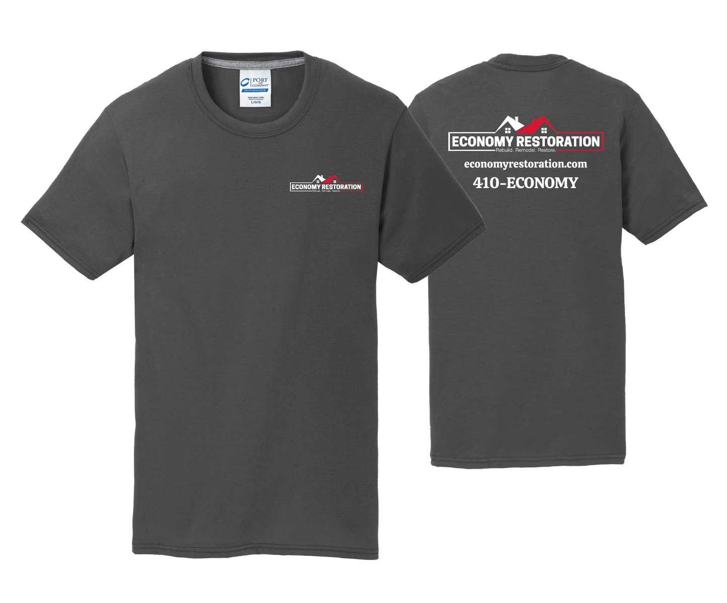 Economy Restoration- Youth Performance Tees