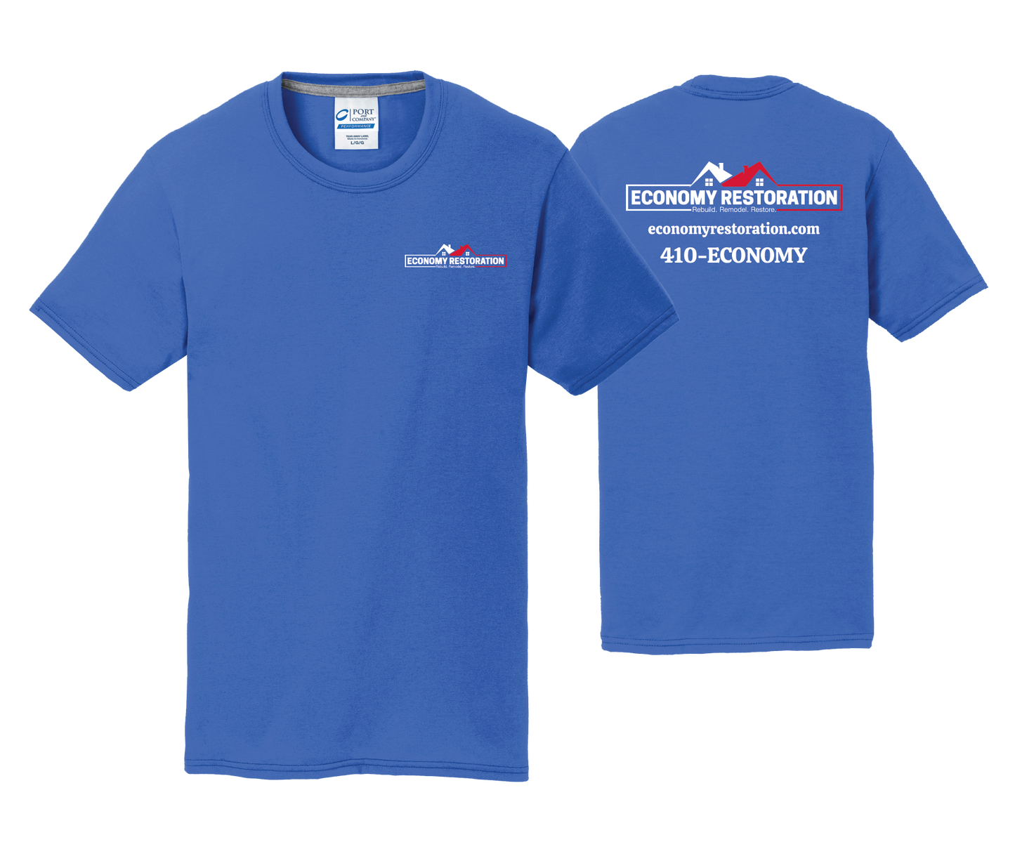 Economy Restoration- Youth Performance Tees