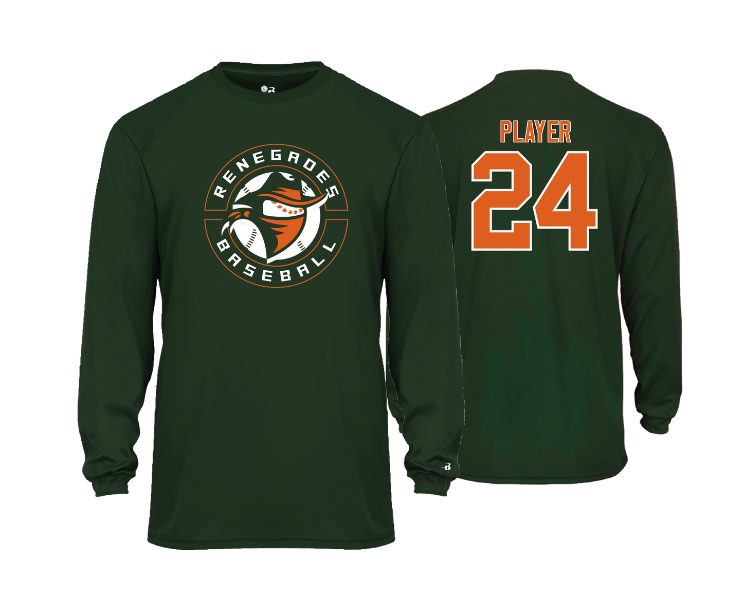 Renegades - GREEN - DTF | Unisex Long Sleeve Performance Tee