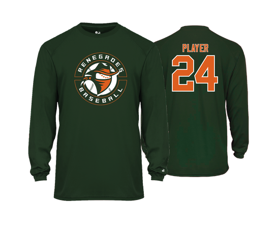 Renegades - GREEN - DTF | Unisex Long Sleeve Performance Tee