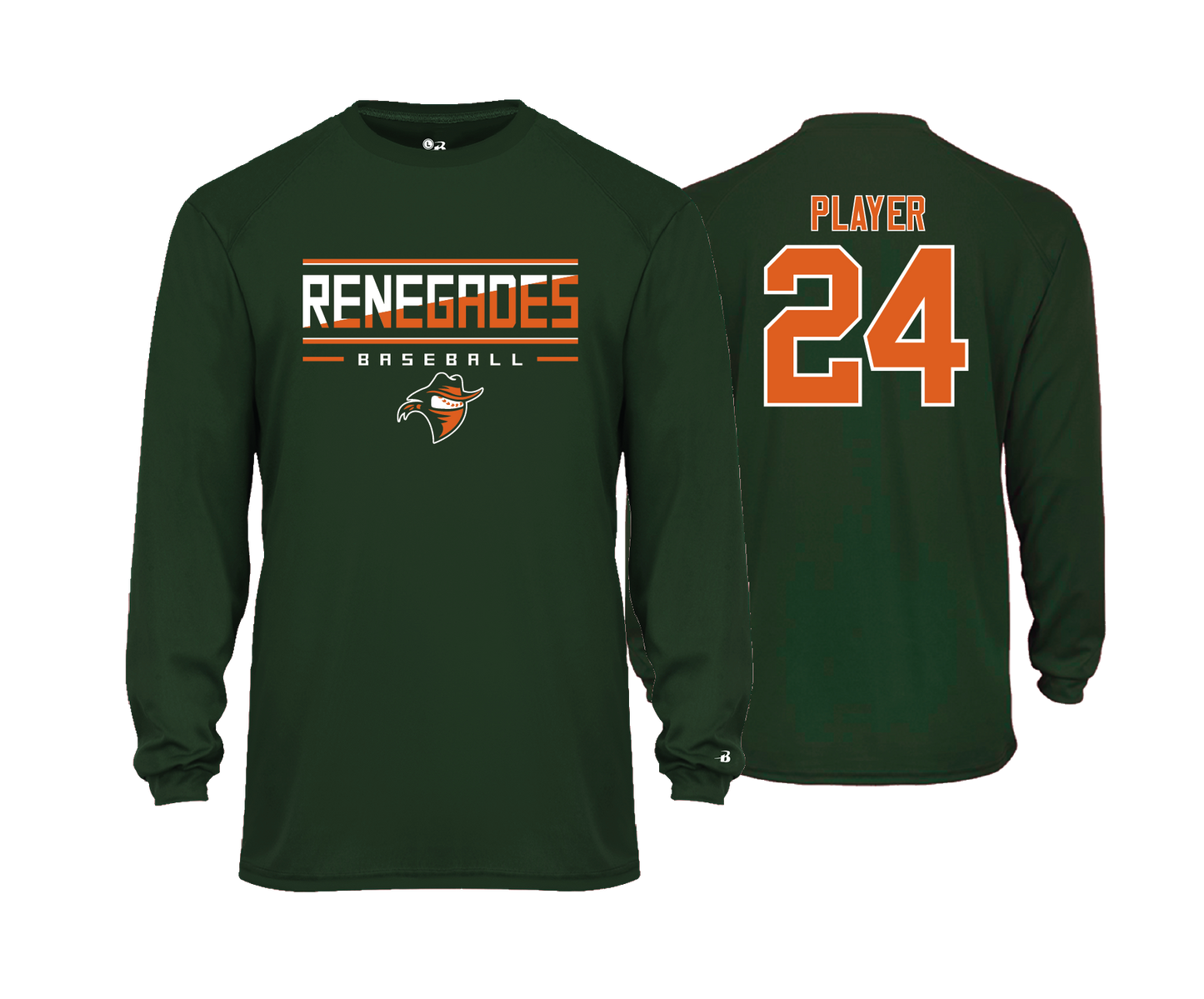 Renegades - GREEN - DTF | Unisex Long Sleeve Performance Tee