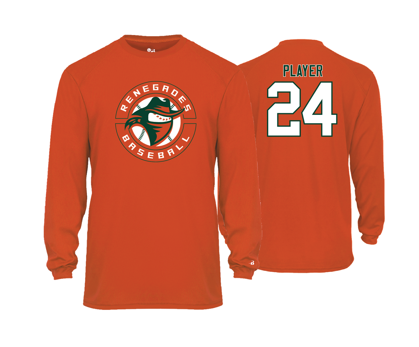Renegades - ORANGE - DTF | Unisex Long Sleeve Performance Tee