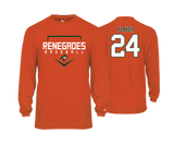 Renegades - ORANGE - DTF | Unisex Long Sleeve Performance Tee