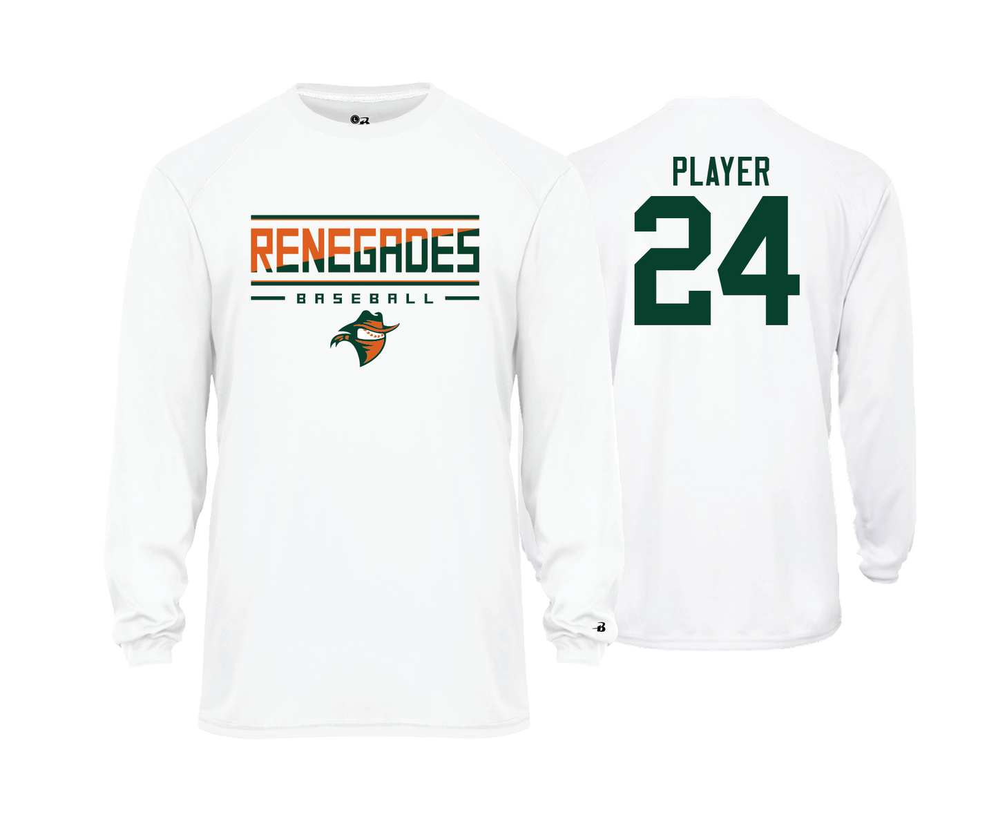 Renegades - WHITE - DTF | Unisex Long Sleeve Performance Tee