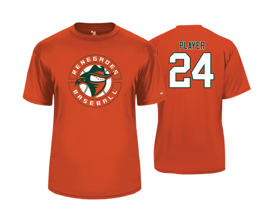 Renegades - Men's SS Orange Performance Tee