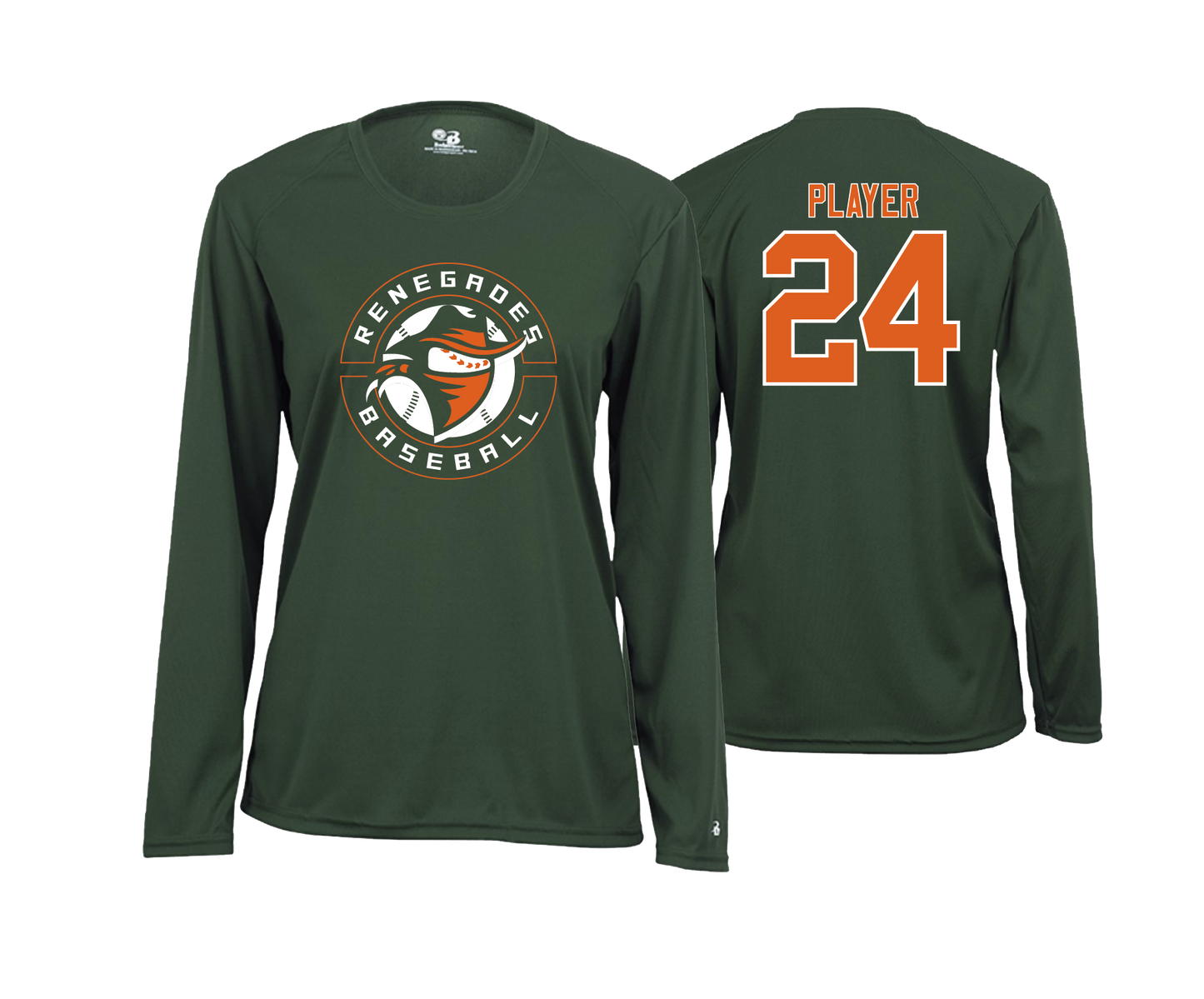 Renegades - Forest - DTF | Women's Long Sleeve Performance Tee