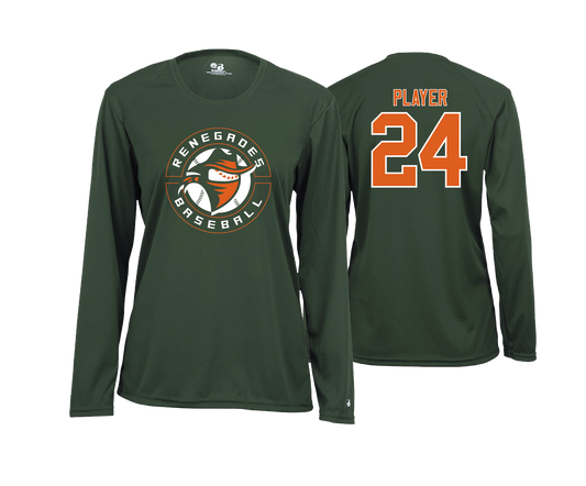 Renegades - Forest - DTF | Women's Long Sleeve Performance Tee