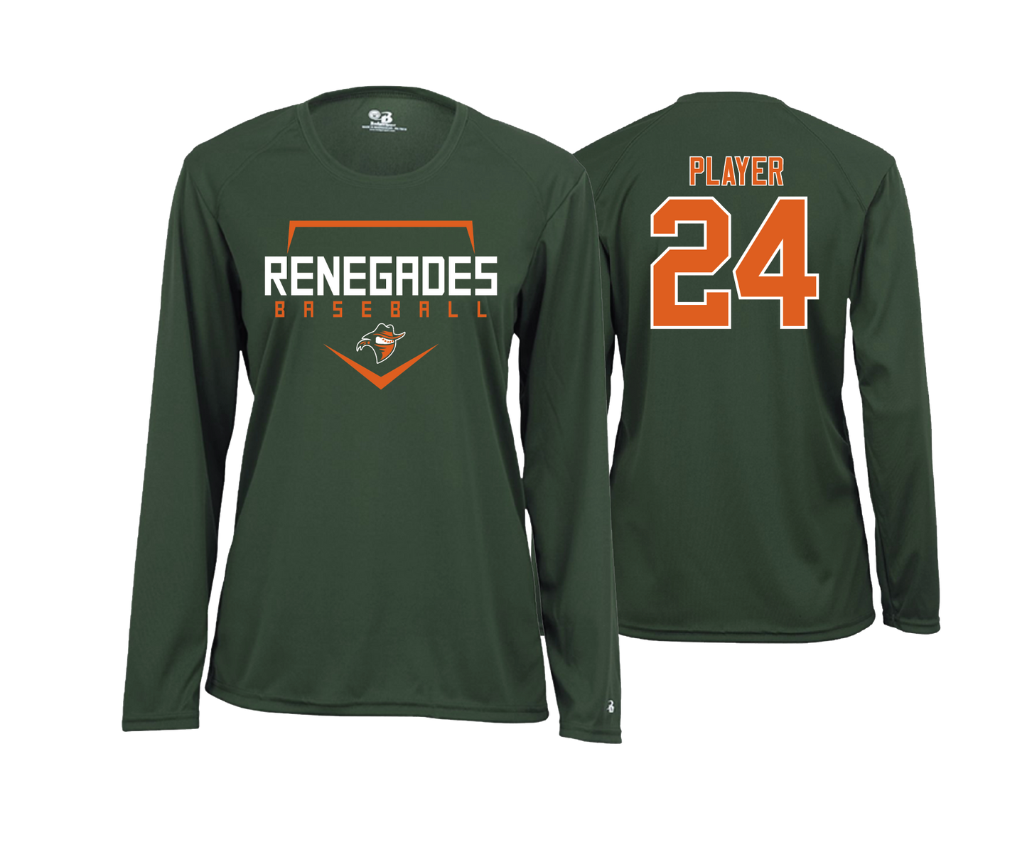 Renegades - Forest - DTF | Women's Long Sleeve Performance Tee