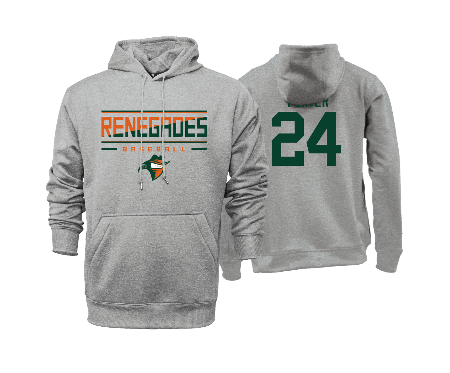 Renegades - Heather Grey - DTF | Unisex Hoodie