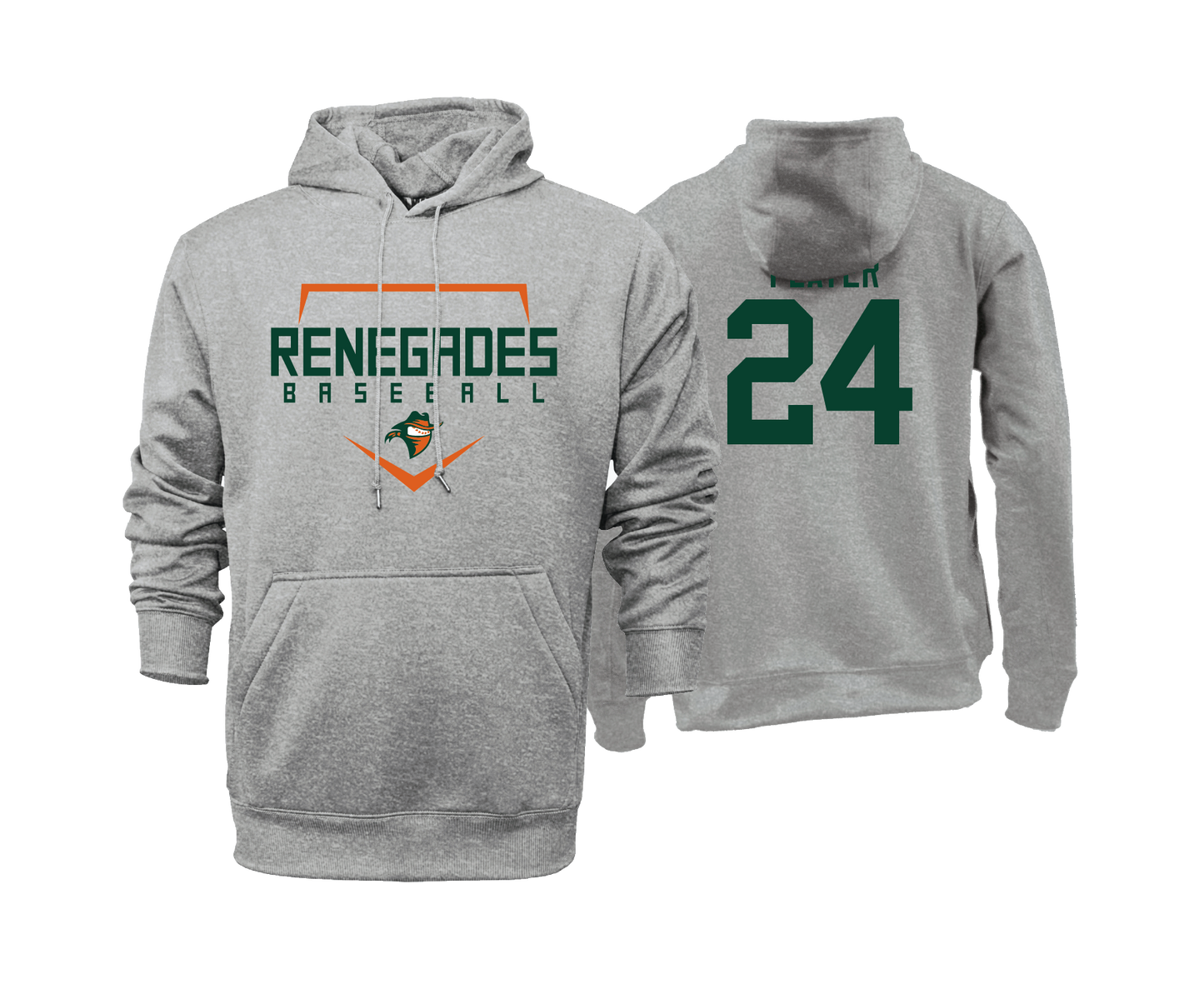Renegades - Heather Grey - DTF | Unisex Hoodie