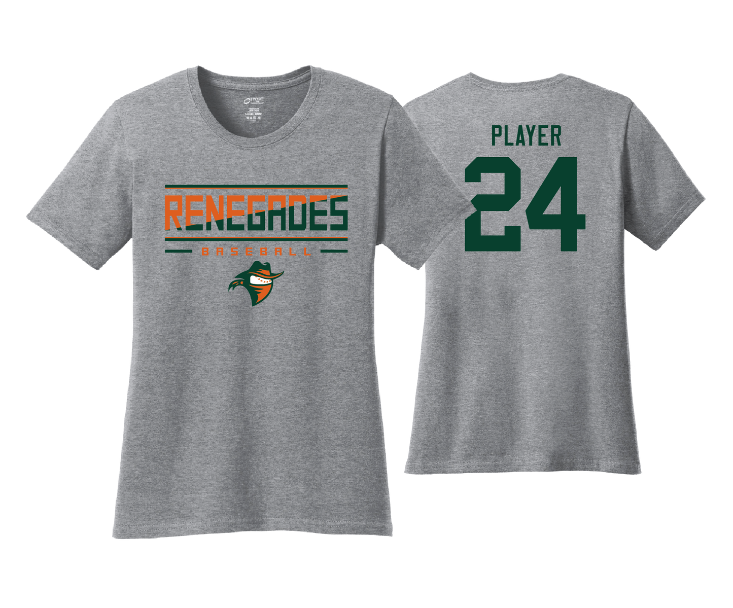 Renegades - Athletic Heather - DTF | Women's Short Sleeve Cotton Tee