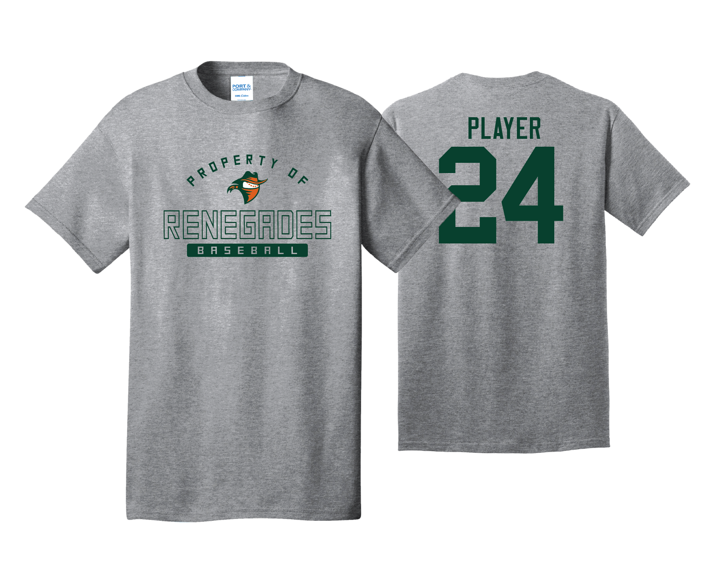 Renegades - Athletic Heather - DTF | Unisex Short Sleeve Cotton Tee