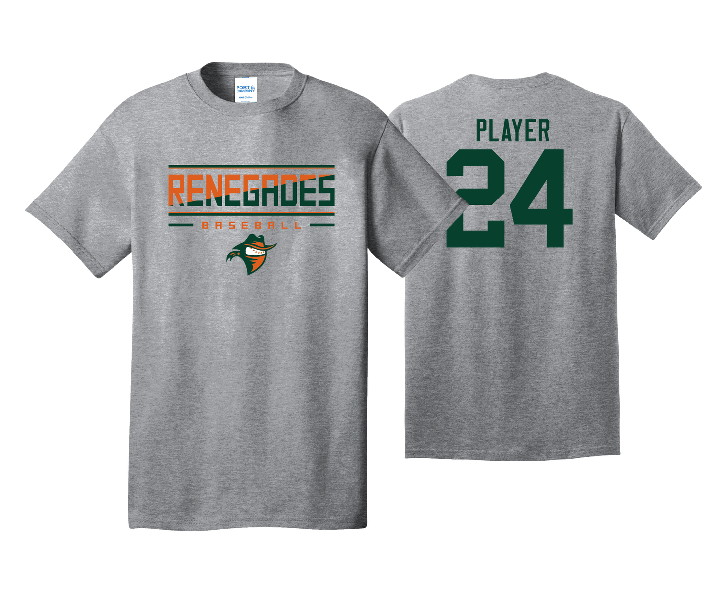 Renegades - Athletic Heather - DTF | Unisex Short Sleeve Cotton Tee