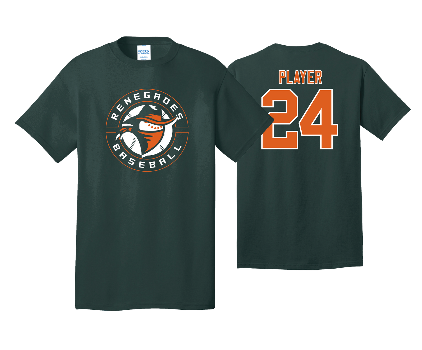 Renegades - Dark Green - DTF | Unisex Short Sleeve Cotton Tee