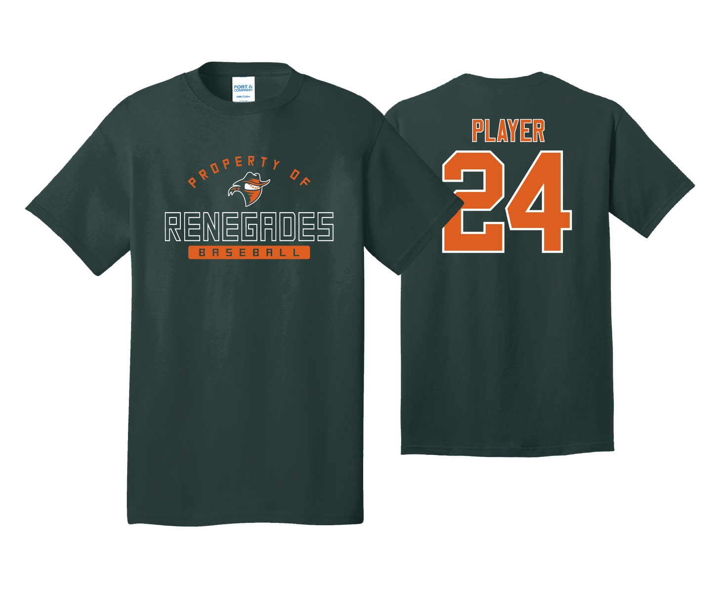 Renegades - Dark Green - DTF | Unisex Short Sleeve Cotton Tee