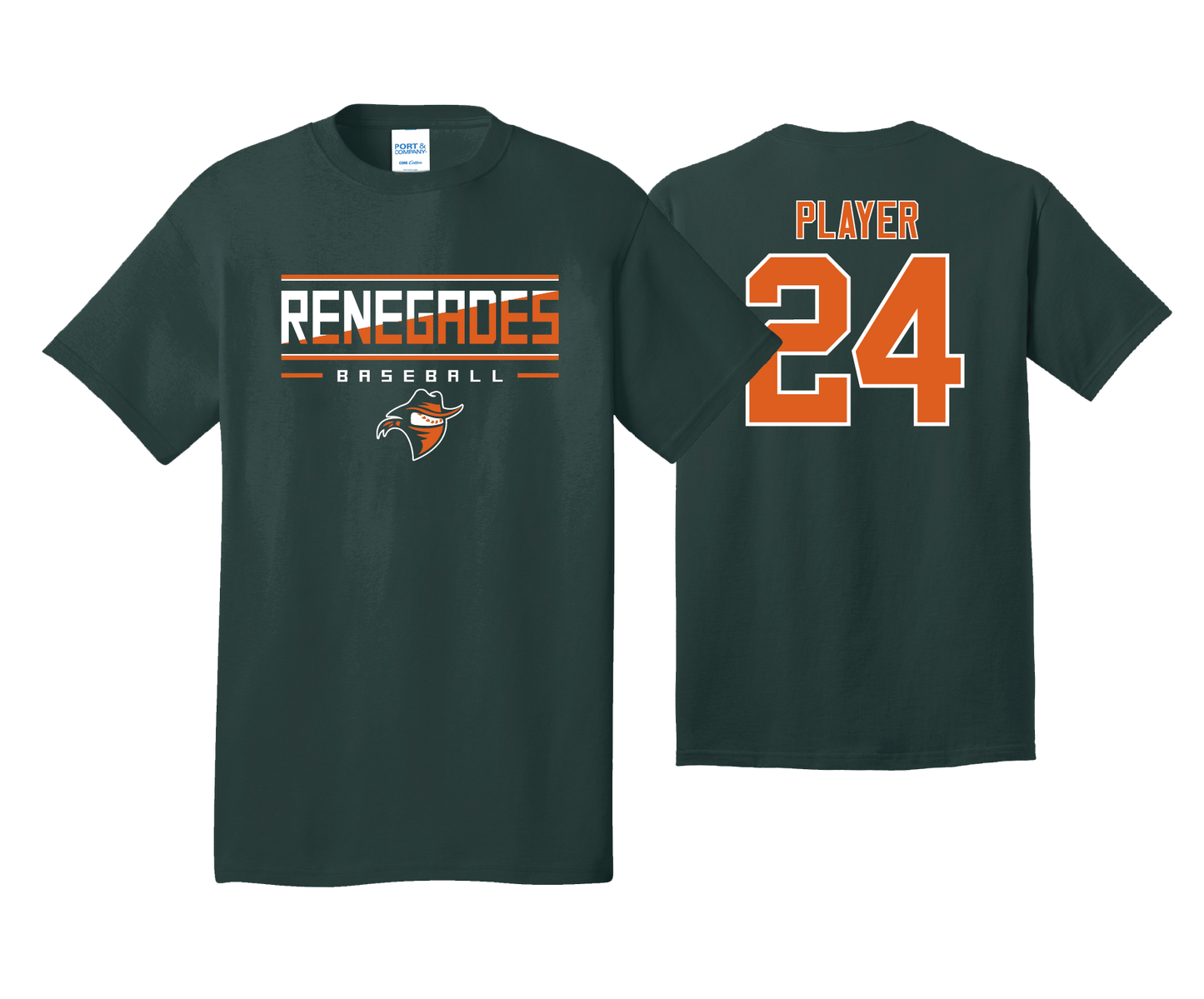 Renegades - Dark Green - DTF | Unisex Short Sleeve Cotton Tee