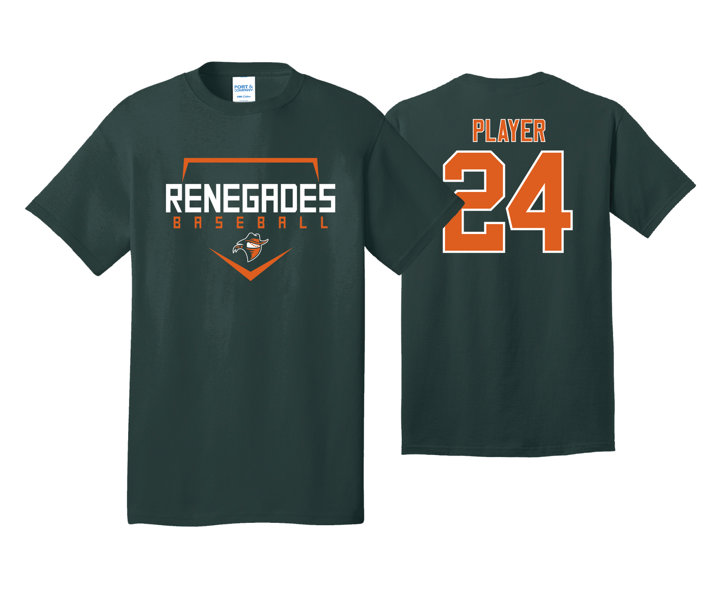 Renegades - Dark Green - DTF | Unisex Short Sleeve Cotton Tee