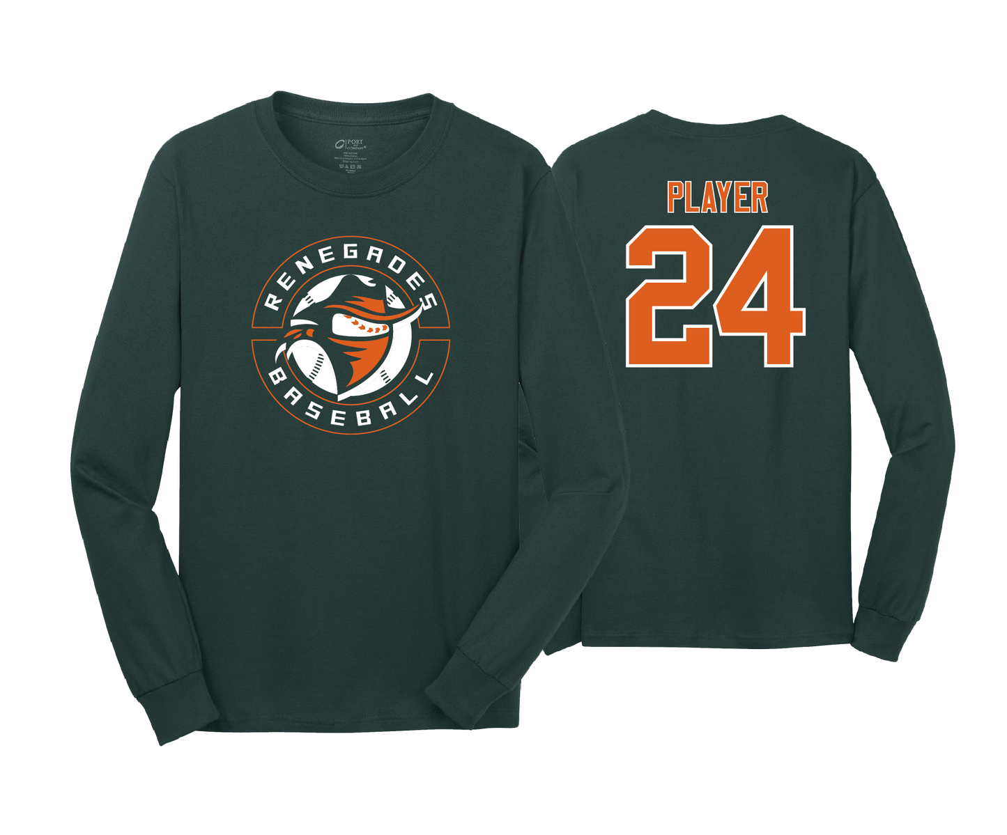Renegades - Dark Green - DTF | Unisex Long Sleeve Cotton Tee