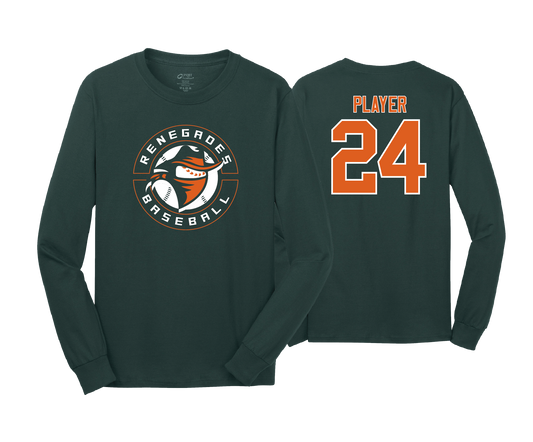 Renegades - Dark Green - DTF | Unisex Long Sleeve Cotton Tee
