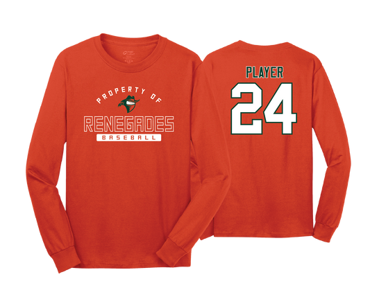 Renegades - Orange - DTF | Unisex Long Sleeve Cotton Tee