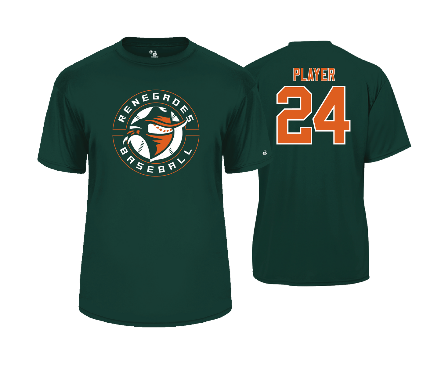 Renegades - Men's Green SS Performance Tee