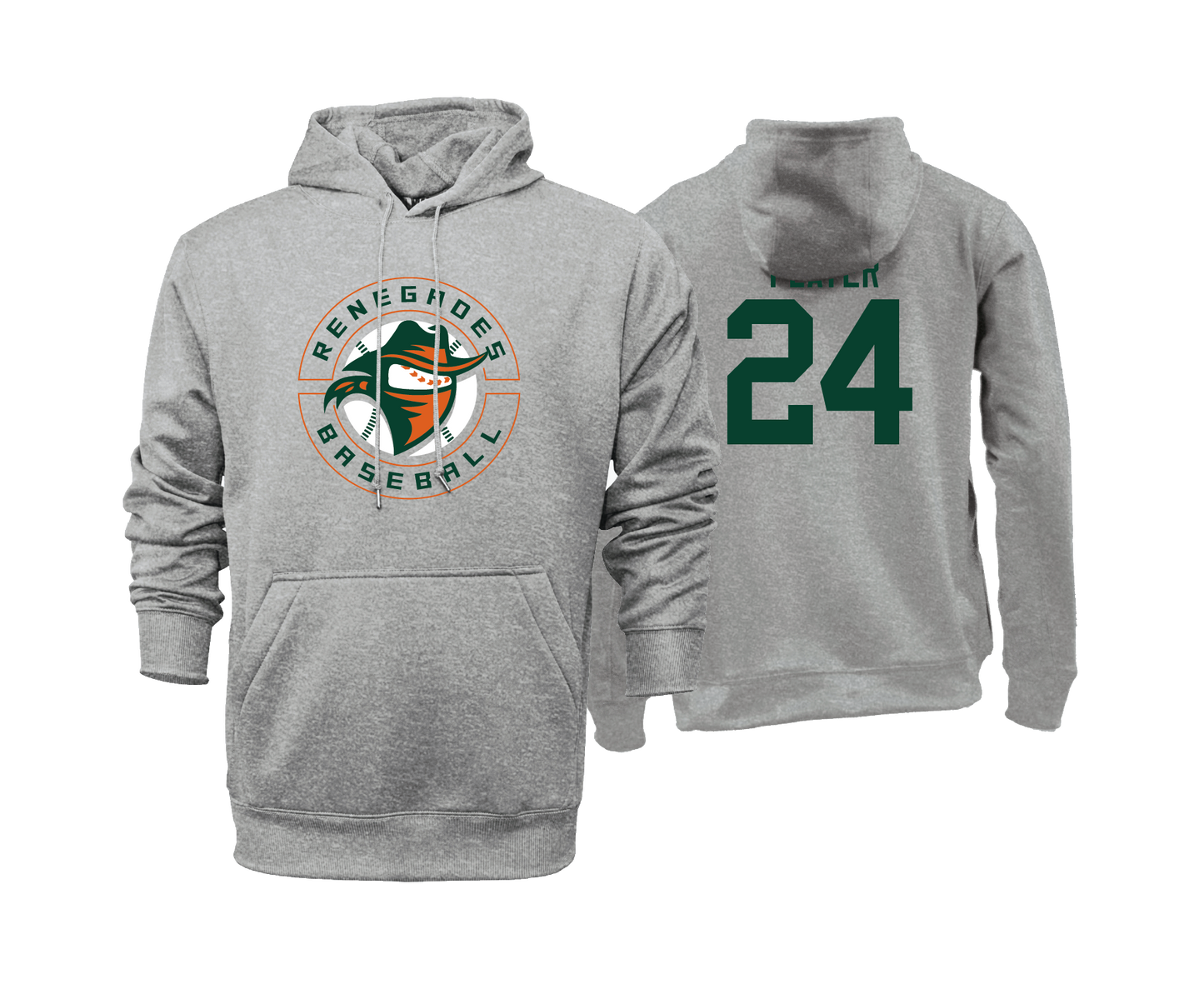 Renegades - Heather Grey - DTF | Unisex Hoodie