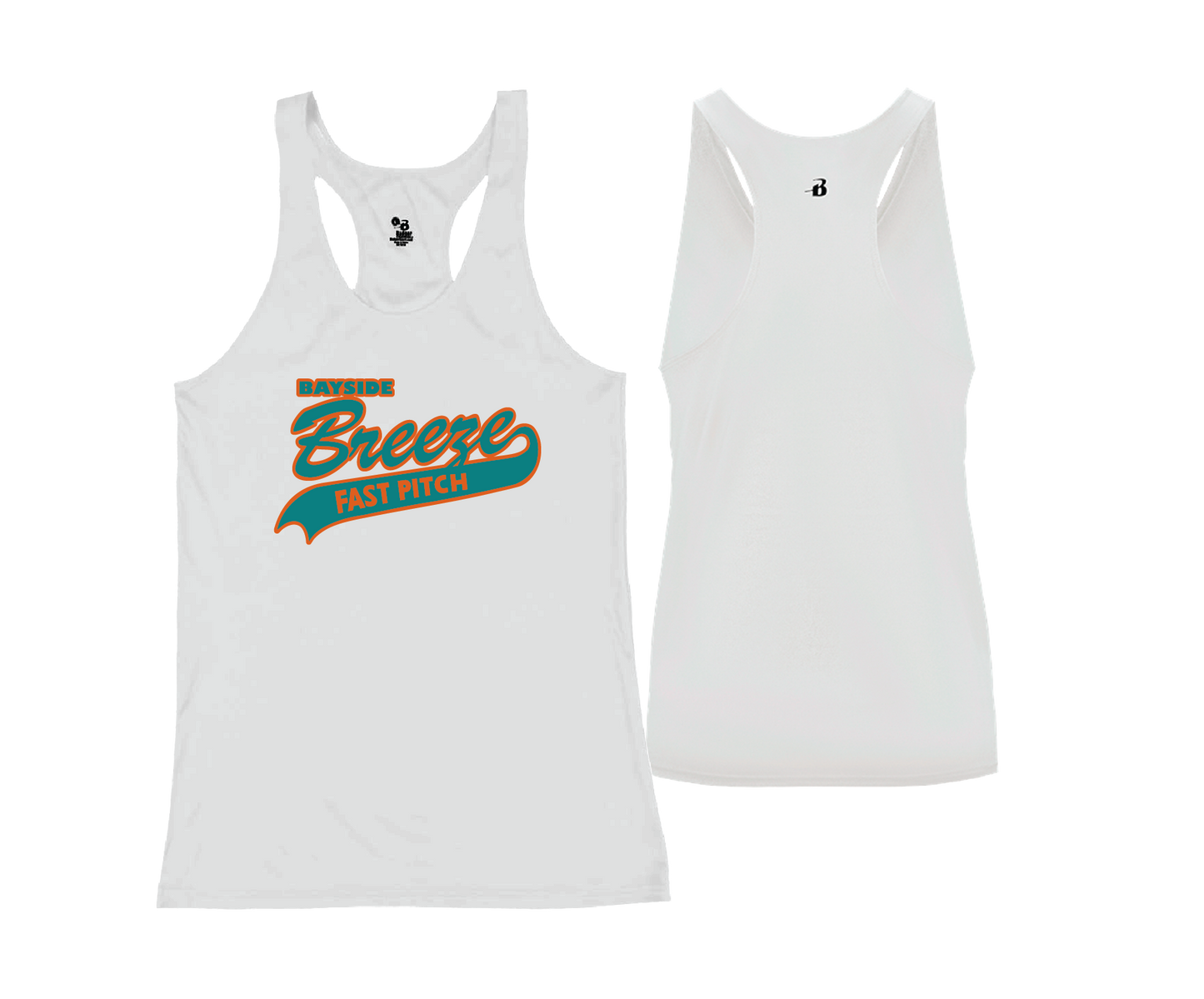 Bayside Breeze - DTF | Women's Performance Racerback