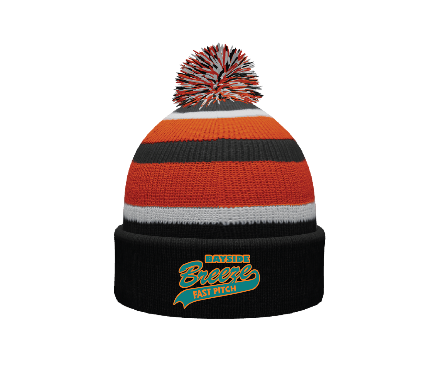Bayside Breeze - Pom Beanie
