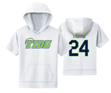 Tide - DTF | Unisex Fleece Short Sleeve Hooded Pullover