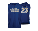 Wellwood Warriors - DTF | Men's Sleeveless Hooded Performance Tee