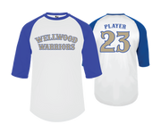 Wellwood Warriors - DTF | Men's Performance Baseball Tee