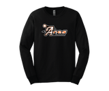 Delmarva Aces - ORANGE LOGO - DTF | Unisex Long Sleeve Cotton Tee