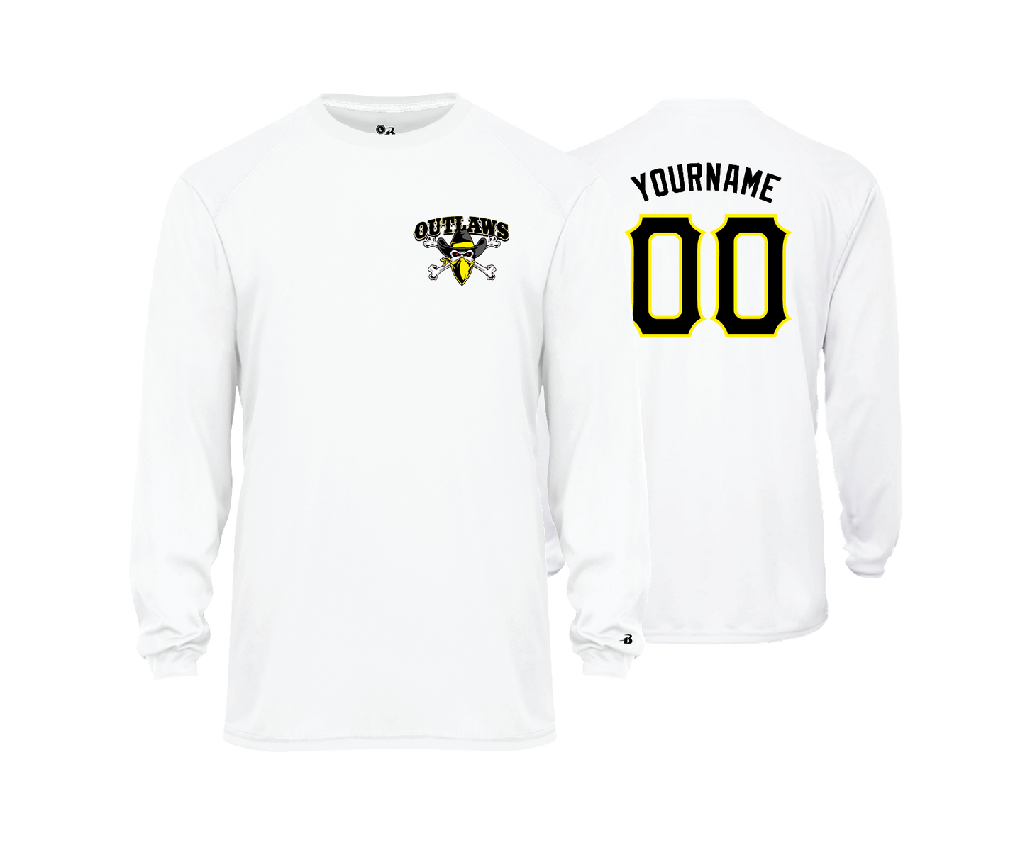 Keyser Outlaws- Long sleeve Performance Tee